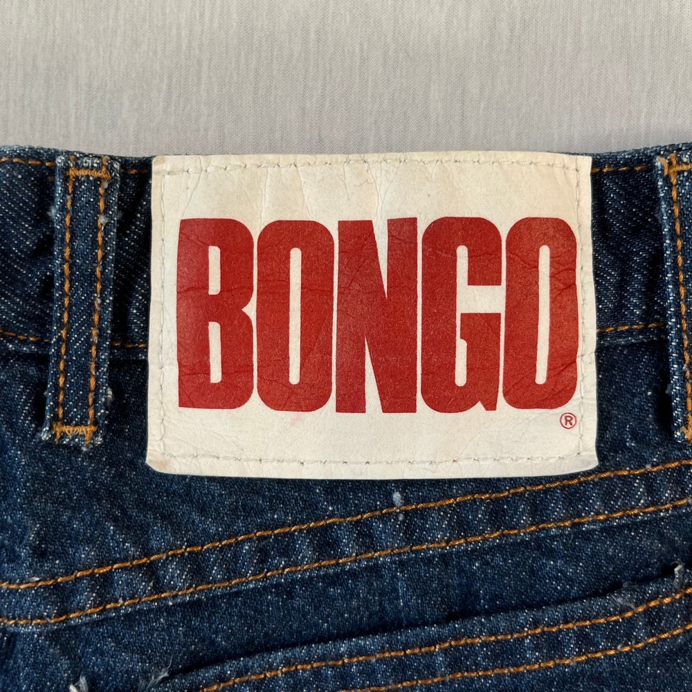 Vintage Bongo High Waisted Mom Jeans 9 Dark Wash Tapered Leg USA 90s EXCELLENT